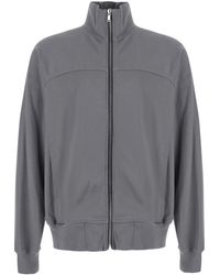 Rick Owens - Zip-Front Jogger Sweatshirt Cotton Sweatshirts - Lyst