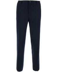 Dolce & Gabbana - Dolce & Gabbana Pants With Belt Loops And Back Pockets - Lyst