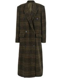 Isabel Marant - Cappotto 'Lexana' Doppiopetto Con Revers A Lancia E Moti - Lyst