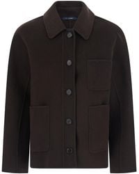 Max Mara - 'Chloe' Jacket With Classic Collar And Three Patch Po - Lyst