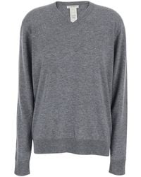 The Row - Nian Top Cashmere Long Sleeve Round Neck Sweater For Wome - Lyst