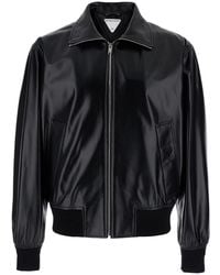 Bottega Veneta - Leather Jacket - Lyst