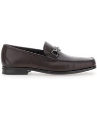 Ferragamo - Mocassini Con Dettaglio Gancini Sul Fronte - Lyst