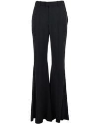 Balenciaga - Pants With Belt Loops And Flared Leg - Lyst