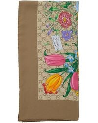 Gucci - Gg Silk Foulard - Lyst