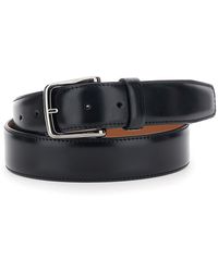 Tod's - Classic Smooth Leather Belt With Metal Buckle - Lyst