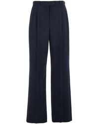 The Row - 'Virgil' Pants With Belt Loops And Welt Pocket On The Rea - Lyst