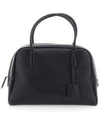 NOTHING WRITTEN - Handbag With Leather Handles And Front Pocket - Lyst