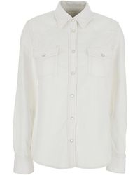 FRAME - Shirt Classic Collar - Lyst
