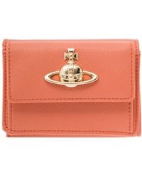 Vivienne Westwood - Trifold Wallet With Orb Detail - Lyst