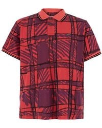 Vivienne Westwood - Polo Shirt With All-Over Print And Embroidered Logo - Lyst