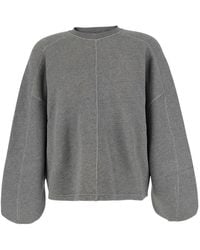Represent - Heavyweight Sweater With Round Neck And Long Sleeves - Lyst