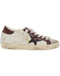 Golden Goose - Sneakers Super Star With Nappa Upper And Suede Details, W - Lyst