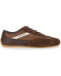 McQueen - 'Boxe' Low Top Sneakerswith Bicolored Details - Lyst