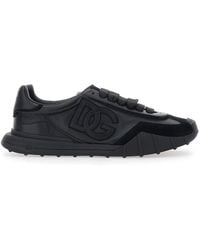 Dolce & Gabbana - Low Top Leather Sneakers Trainers - Lyst