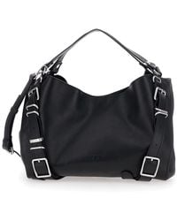 DIESEL - Shoulder Bag D-One Leather - Lyst