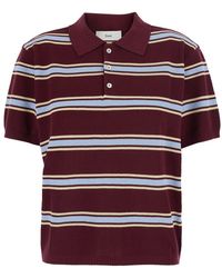 DUNST - Polo A Righe Con Colletto Classico - Lyst