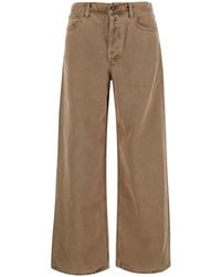 Agolde - 'Low Slung Baggy' Jeans With Five-Pocket Design - Lyst