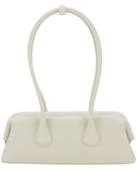 OSOI - Shoulder Bag 'Boat Wide Mini' With Round Handles And Logo Letteri - Lyst
