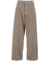 Haikure - 'Bethany' Ribbed Knit Pants With Wide Leg - Lyst