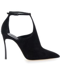 Casadei - Pumps With High Heel And Pointed Toe - Lyst