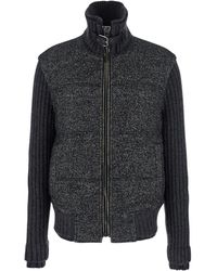 Dolce & Gabbana - Giubbotto A Collo Alto Con Dettaglio Cinturino Sul Col - Lyst