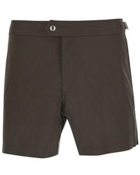 Tom Ford - Micro Compact Poplin Wr Swim Short - Lyst