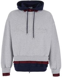 Balenciaga - Hoodie With Embossed Logo On The Front - Lyst