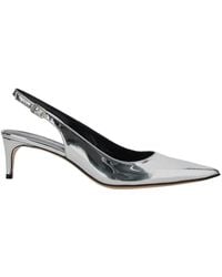 Le Plain - 'Luisa' Slingback Pumps With Medium Stiletto Heel And - Lyst