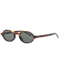 Saint Laurent - 'Sl M161' Sunglasses With Oval Frame Acetate - Lyst