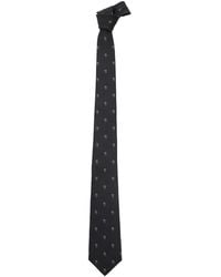 McQueen - Tie With Polka-Dots And Skull - Lyst