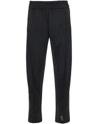 Palm Angels - Pants With Lettering Logo Printed On The Back - Lyst