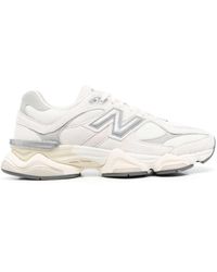New Balance - Sneaker 9060 bianca/grigia - Lyst