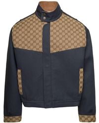 Louis Vuitton Graffiti-print High-neck Cotton Blouson Jacket in Black for  Men