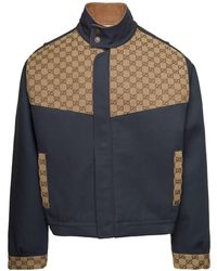 Gucci - GG Supreme Cotton Jacket - Lyst