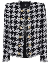 Balmain - Jackets Cotton - Lyst