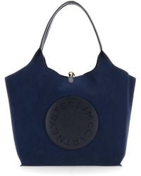 Stella McCartney - Reversible Tote Bag With Alter Mat And Alter Suede In - Lyst