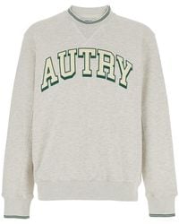 Autry - Crewneck Sweatshirt With Logo Print - Lyst