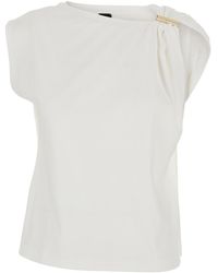 Pinko - 'Melody' Top With Side Stiletto Closure - Lyst