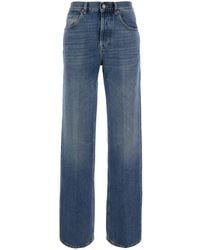 Grifoni - 'Beryl' Jeans With Logo Patch On The Back - Lyst