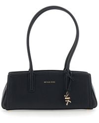MICHAEL Michael Kors - 'Laila' Shoulder Bag With Logo Plate On The - Lyst