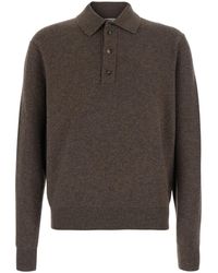 Bottega Veneta - Classic Wool Cashmere Knit Sweater - Lyst
