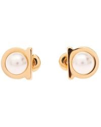 Ferragamo - Color Earrings With Hook Detail For - Lyst