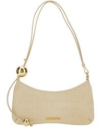 Jacquemus - Shoulder Bag Le Bisou Perle With Logo On The Front - Lyst