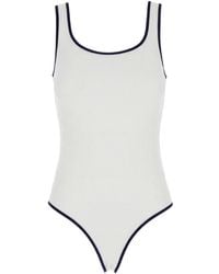 Gucci - Costume Intero Con Scollo A U E Sgambatura Alta - Lyst