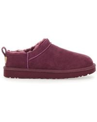 UGG - Stivaletti 'Classic Micro' Con Logo Impresso - Lyst
