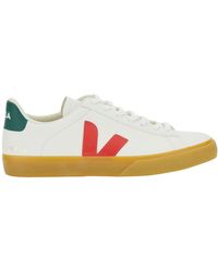 Veja - 'Campo' Low Top Sneakers With Logo Detail - Lyst
