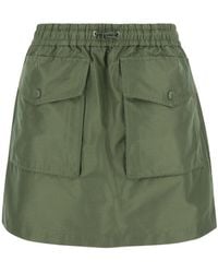 Moncler - Cargo Mini Skirt - Lyst