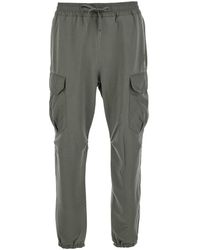 Parajumpers - Pantalone 'Kennet' Con Patch Logo Sul Lato E Vita Elastici - Lyst