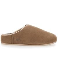 UGG - Elea Slip-On Leather Flat Mule - Lyst